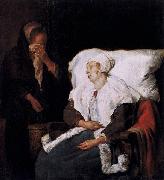 Gabriel Metsu The Sick Girl oil